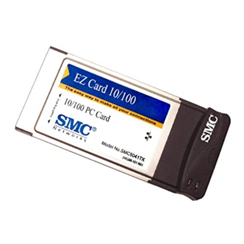 SMC Networks EZ Card SMC8041TX User manual