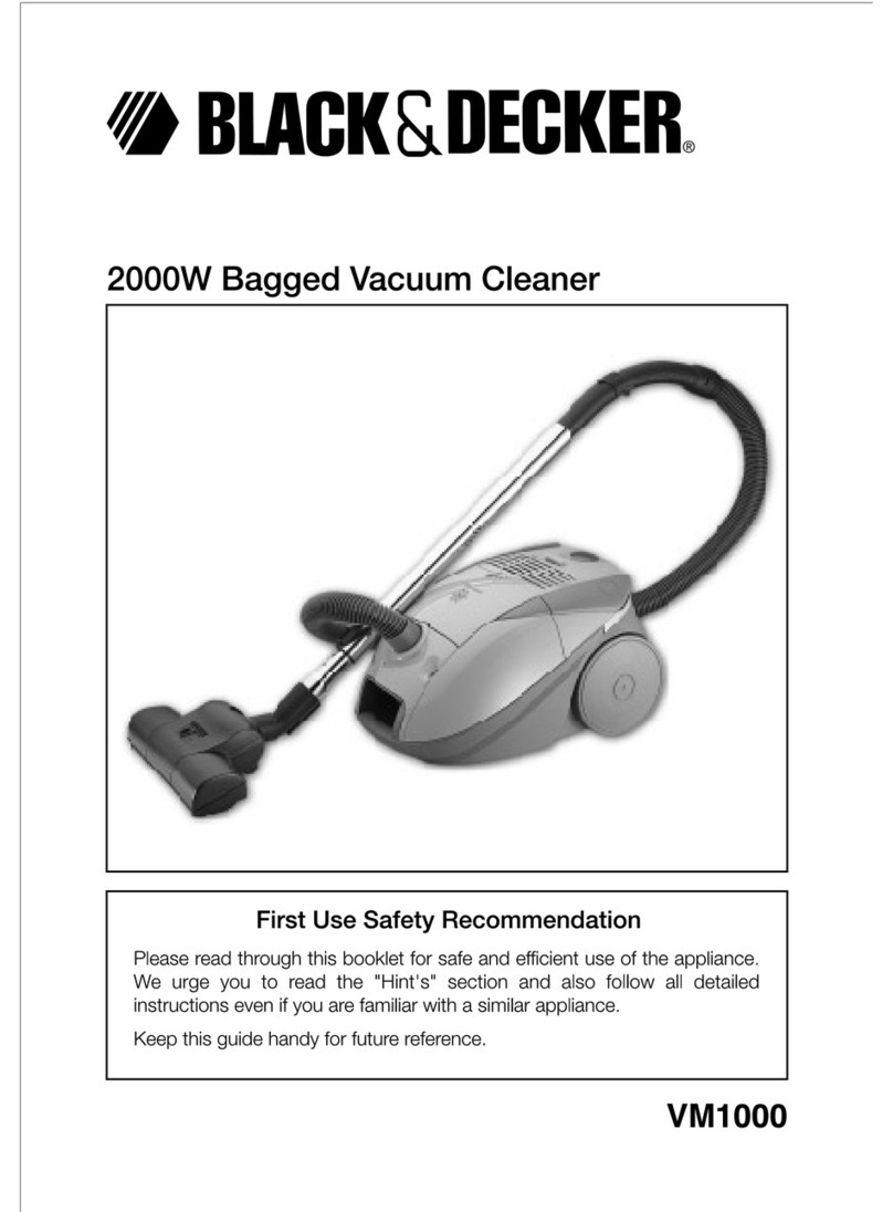 Black & Decker VM1000 user manual