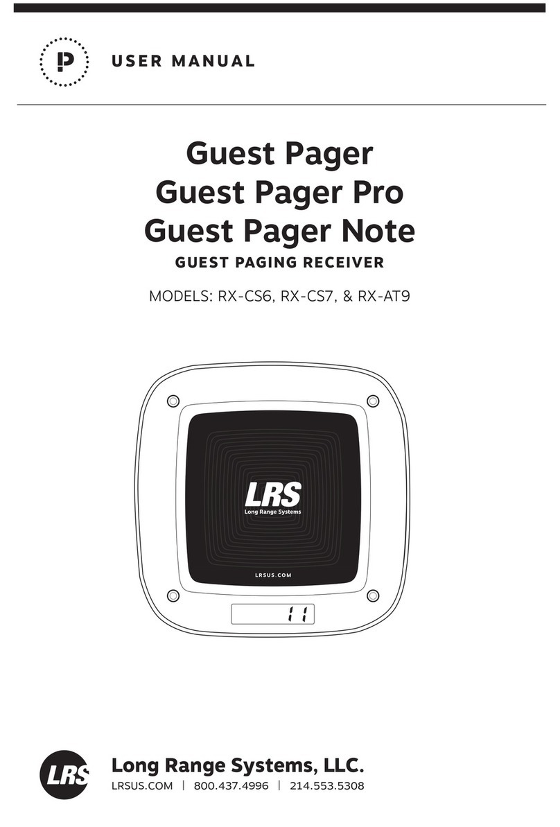 LRS RX-CS6 User manual