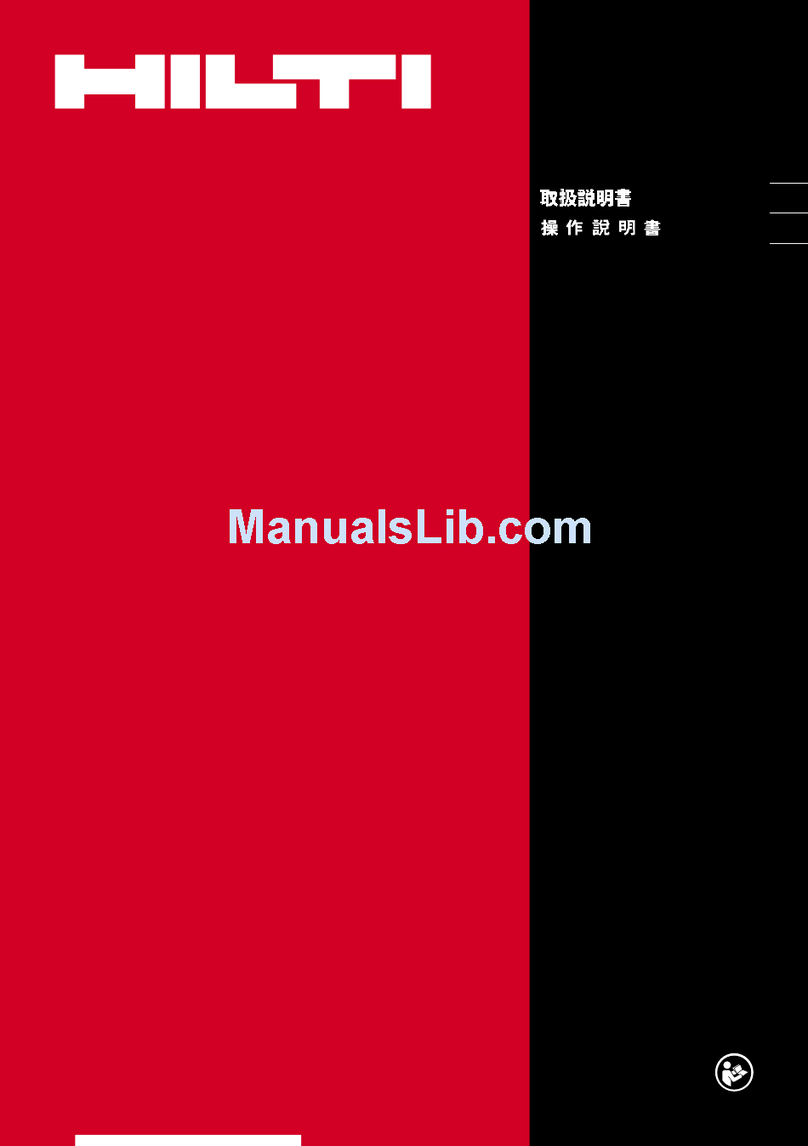 Hilti SC 55W Original operating instructions
