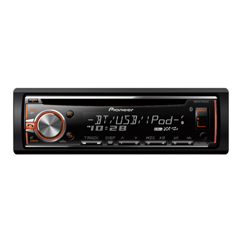 Pioneer DEH-X6800BT User manual