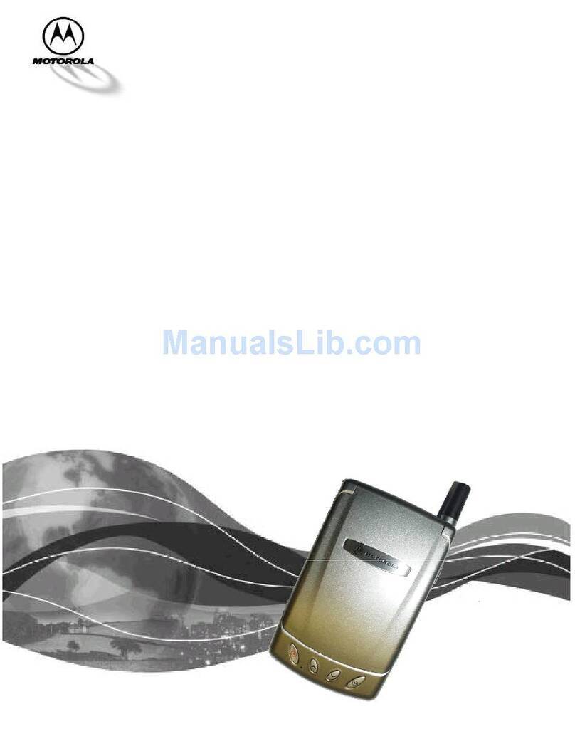 Motorola A008 User manual