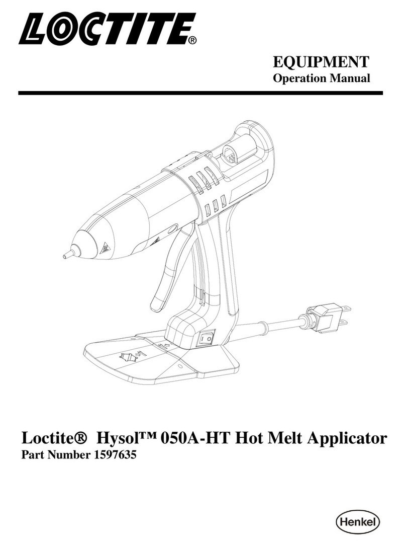 Loctite Hysol 050A-HT Operation manual