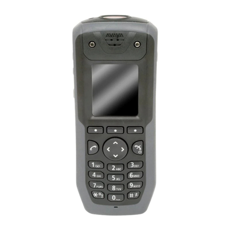 Avaya 3740 User manual