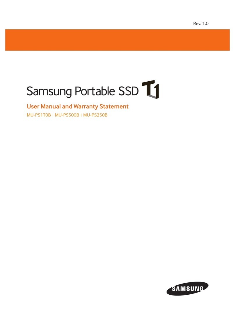 Samsung MU-PS1T0B User manual