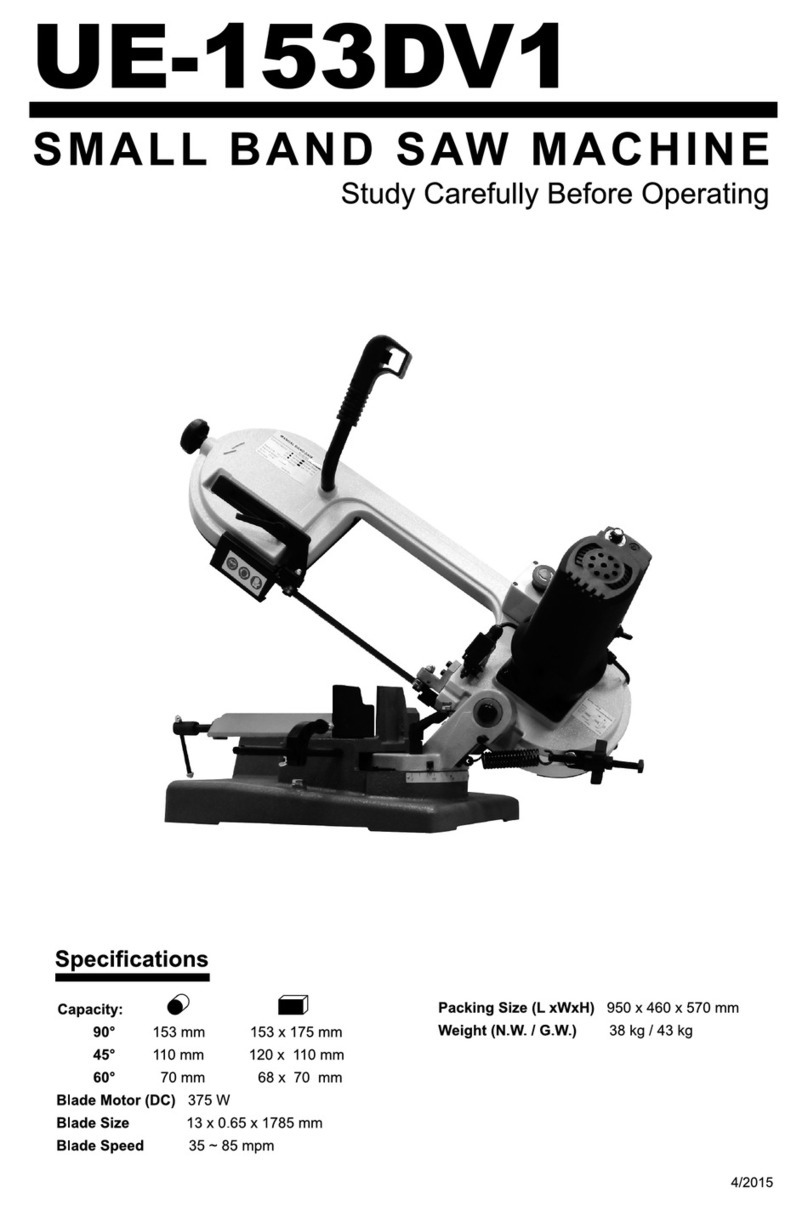 Axmin UE-153DV1 Operation manual