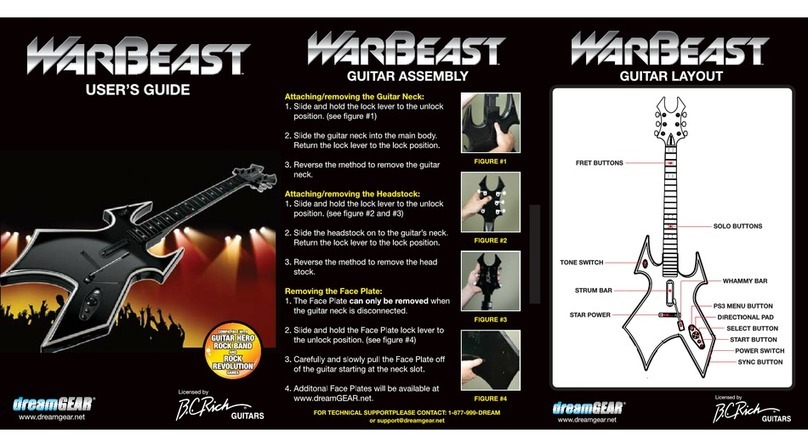 DreamGEAR WarBeast user guide