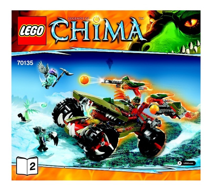LEGO 70135 Legends of Chima User manual