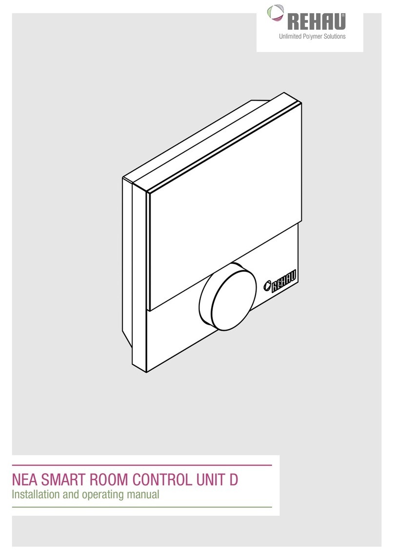Rehau NEA operating instructions