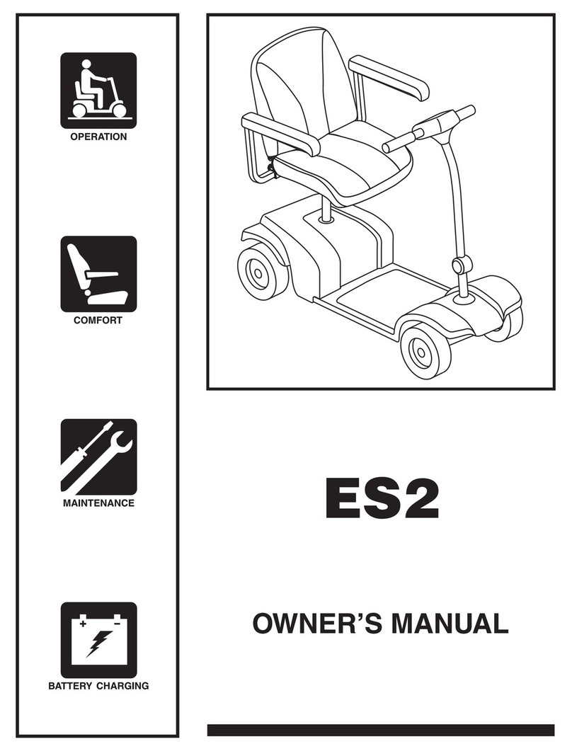 Pride Mobility go-go ES2 owner's manual