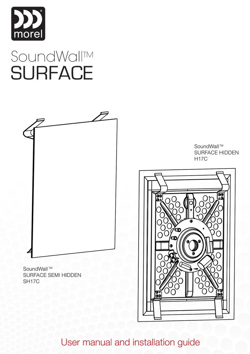 Soundwall H17C User manual and installation guide