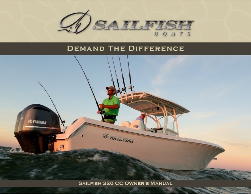 Sailfish 320 CC owner's manual