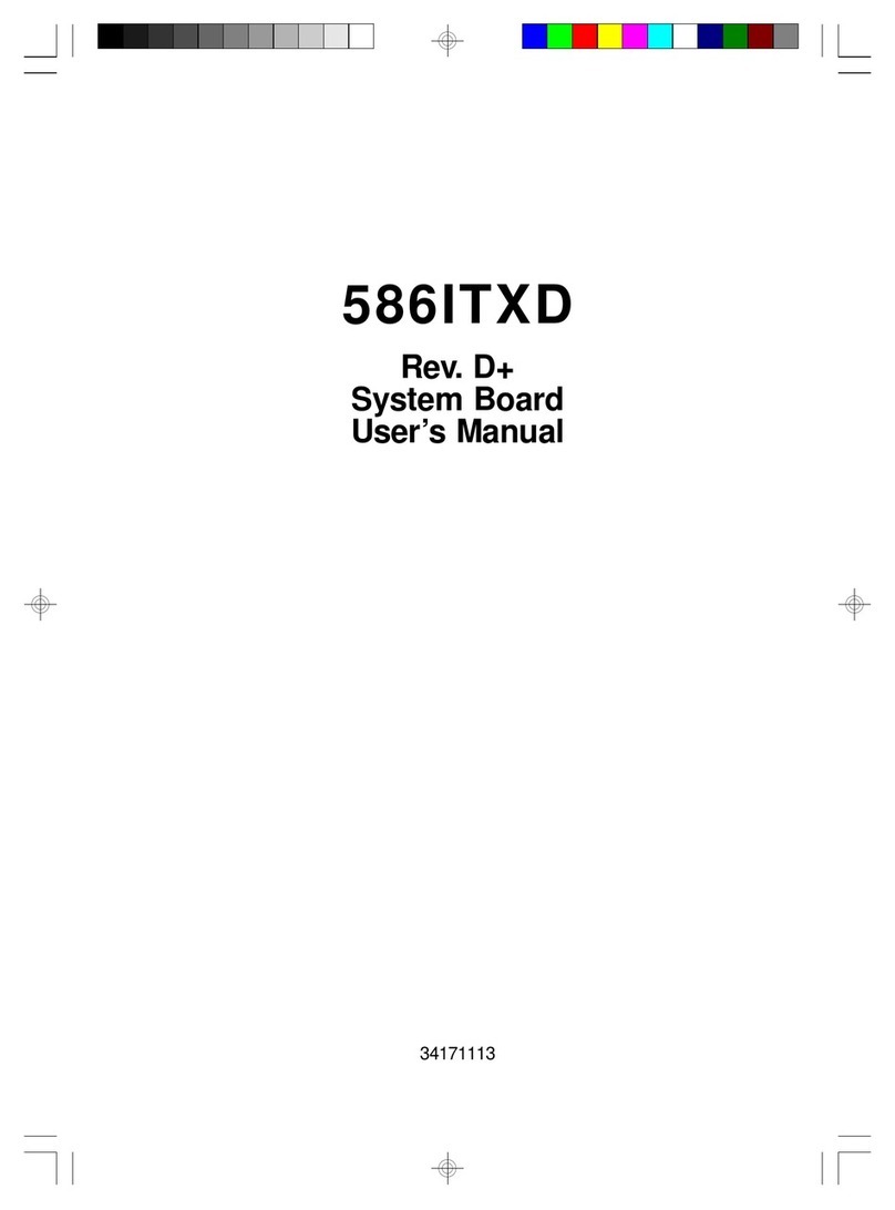 DFI 586ITXD user manual