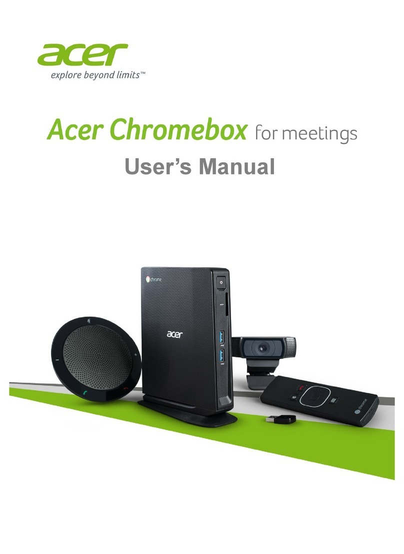 Acer Chromebox for Meetings user manual