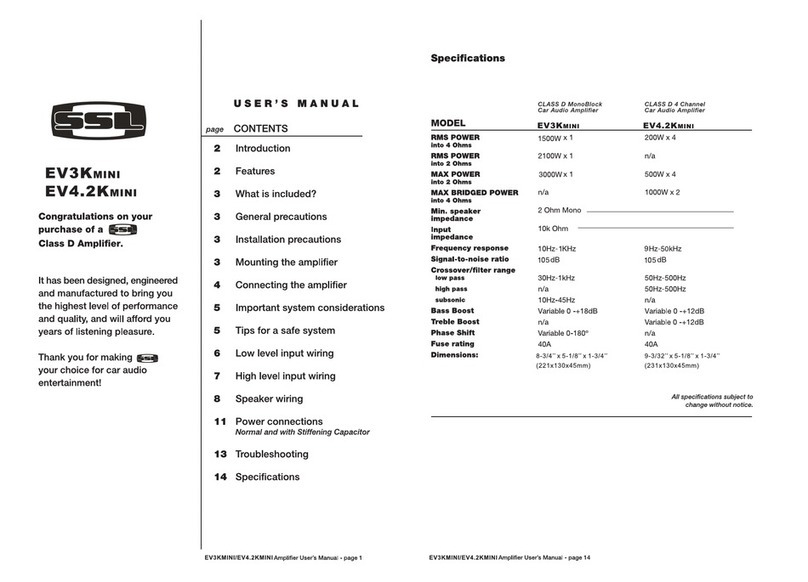Ssl EV3Kmini User manual