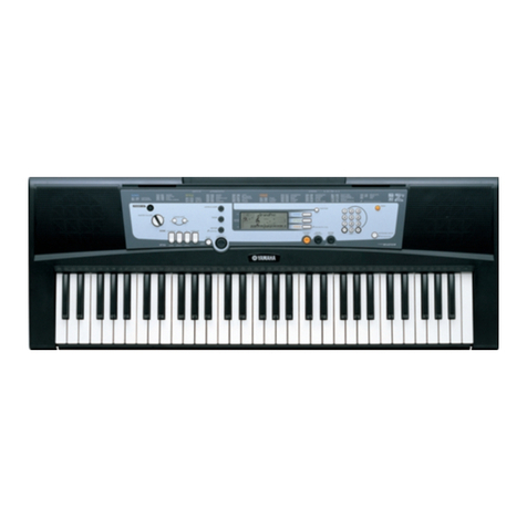 Yamaha Portatone PSR-E213 User manual Yamaha Portatone PSR-E213 User manual