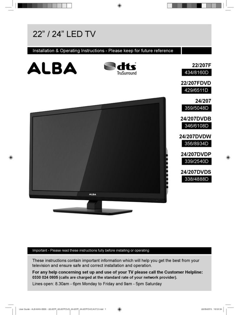 Alba 22/207F Manual