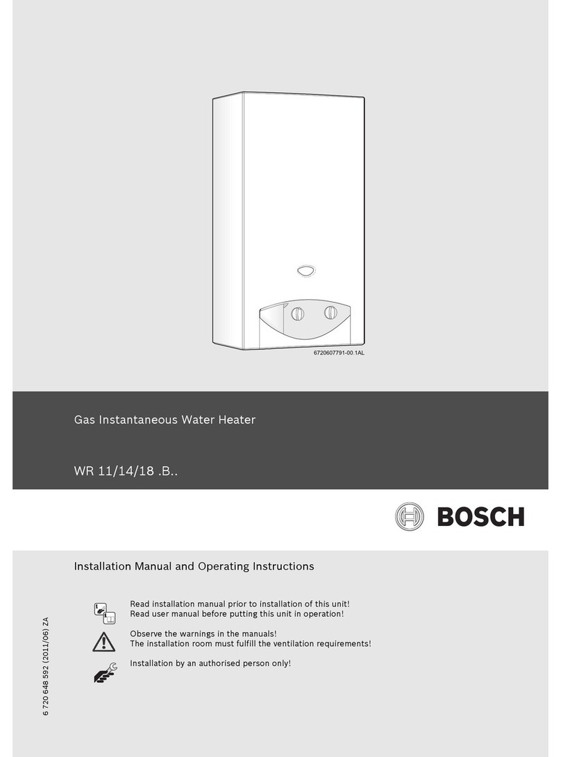 Bosch WR11B series Technical Document