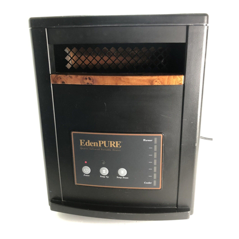 EdenPURE SunTwin 1000XL Installation guide