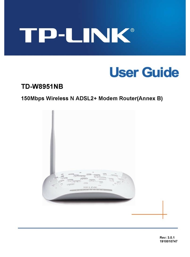 TP-Link TD-W8951NB User manual