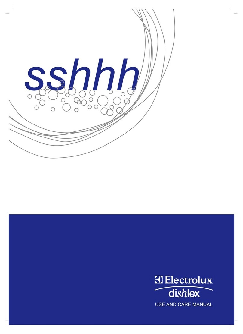 Electrolux 102 D use and care manual