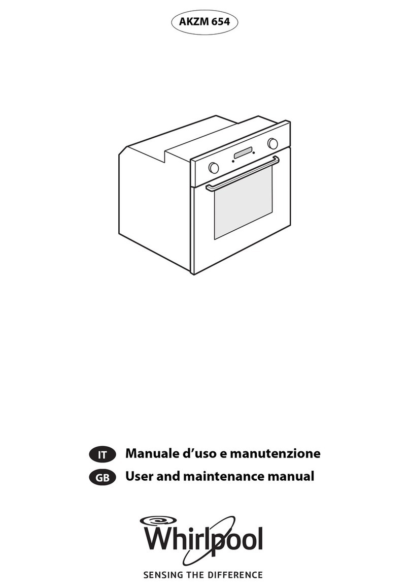 Whirlpool AKZM 654 User and maintenance manual