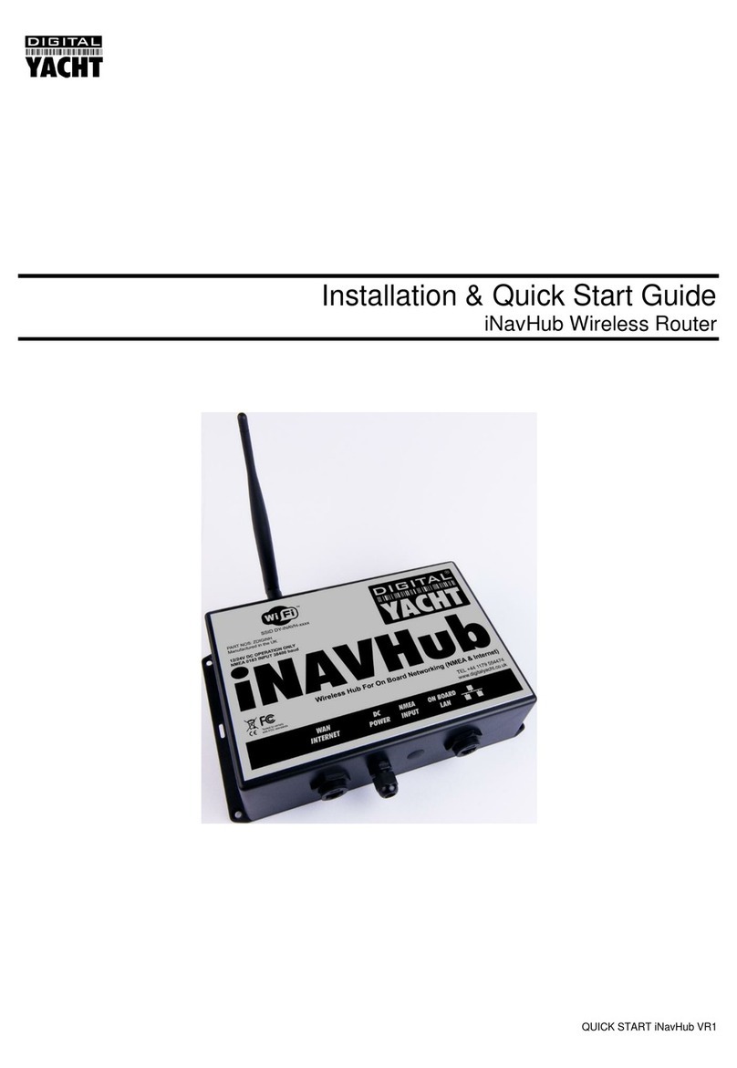 DIGITAL YACHT iNavHub Datasheet
