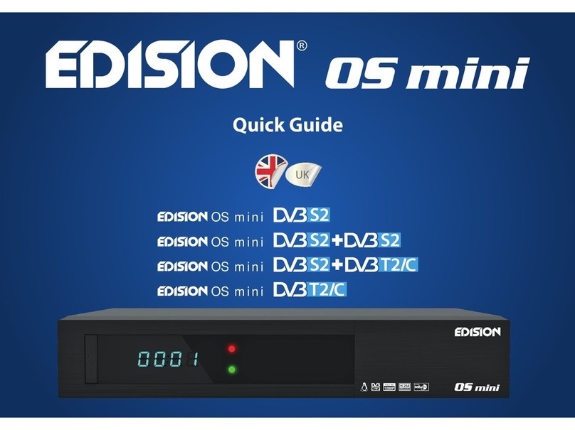 Edision OS mini DV3 S2 quick guide