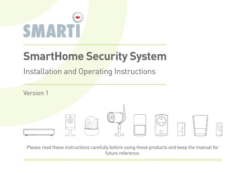 Smarti SmartHome Installation and operating instructions