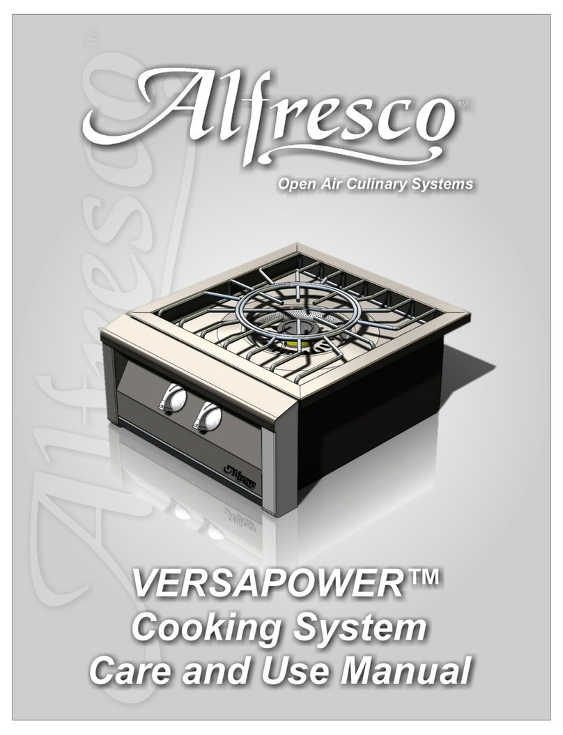 Alfresco VERSAPOWER User manual
