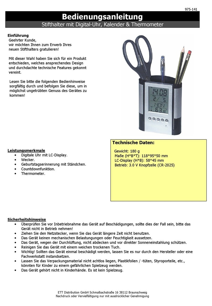 ETT 975-141 Reference manual