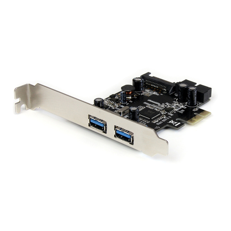 StarTech.com PEXUSB3S2E2I User manual