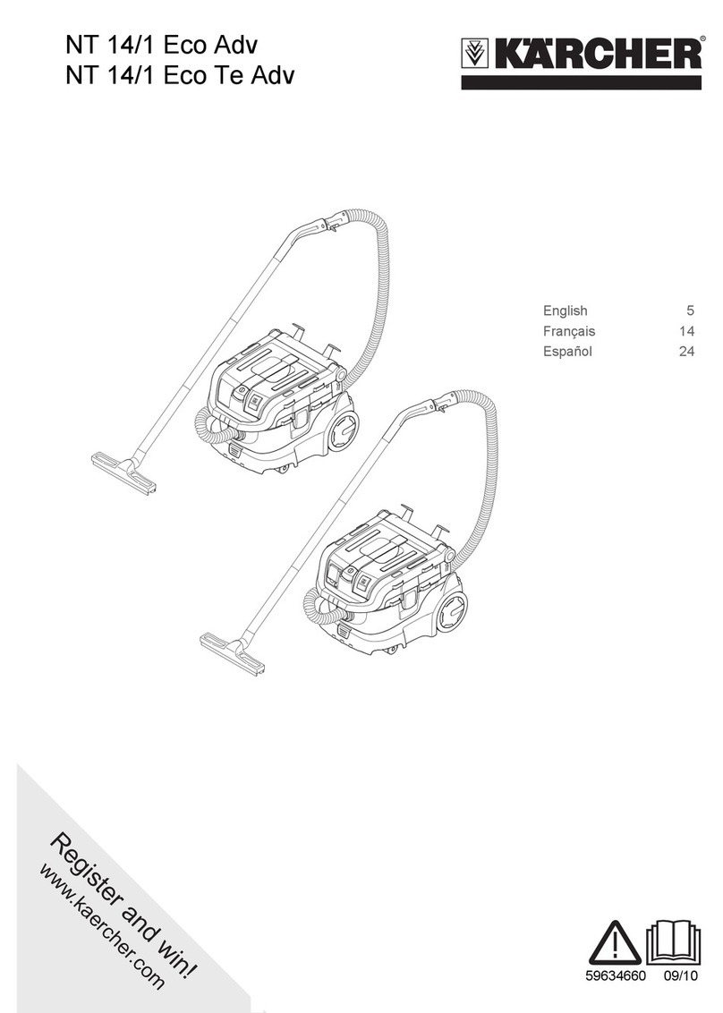 Kärcher NT 14/1 Eco Te Adv User manual
