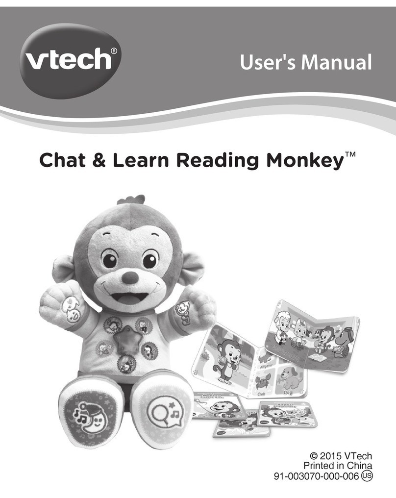 V-tech Chat & Learn Reading Monkey User manual