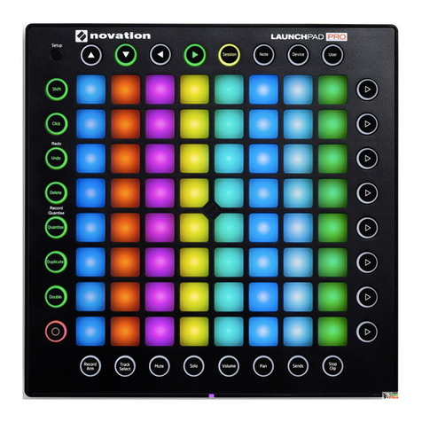 Novation Launchpad Pro User manual