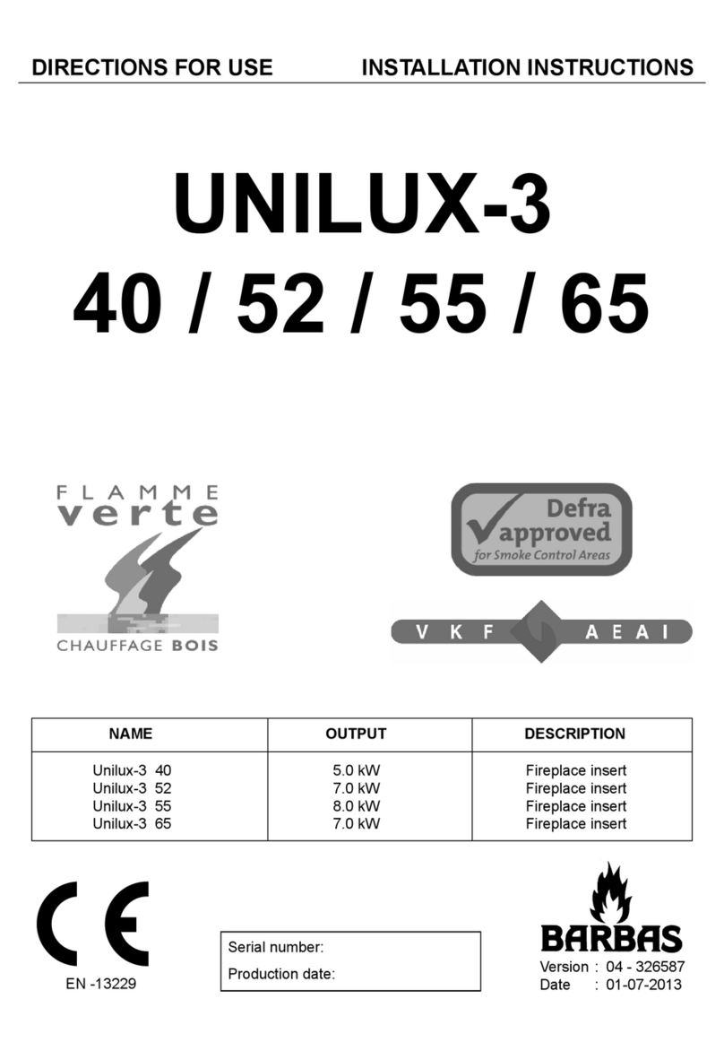 barbas Unilux-3 40 installation instructions