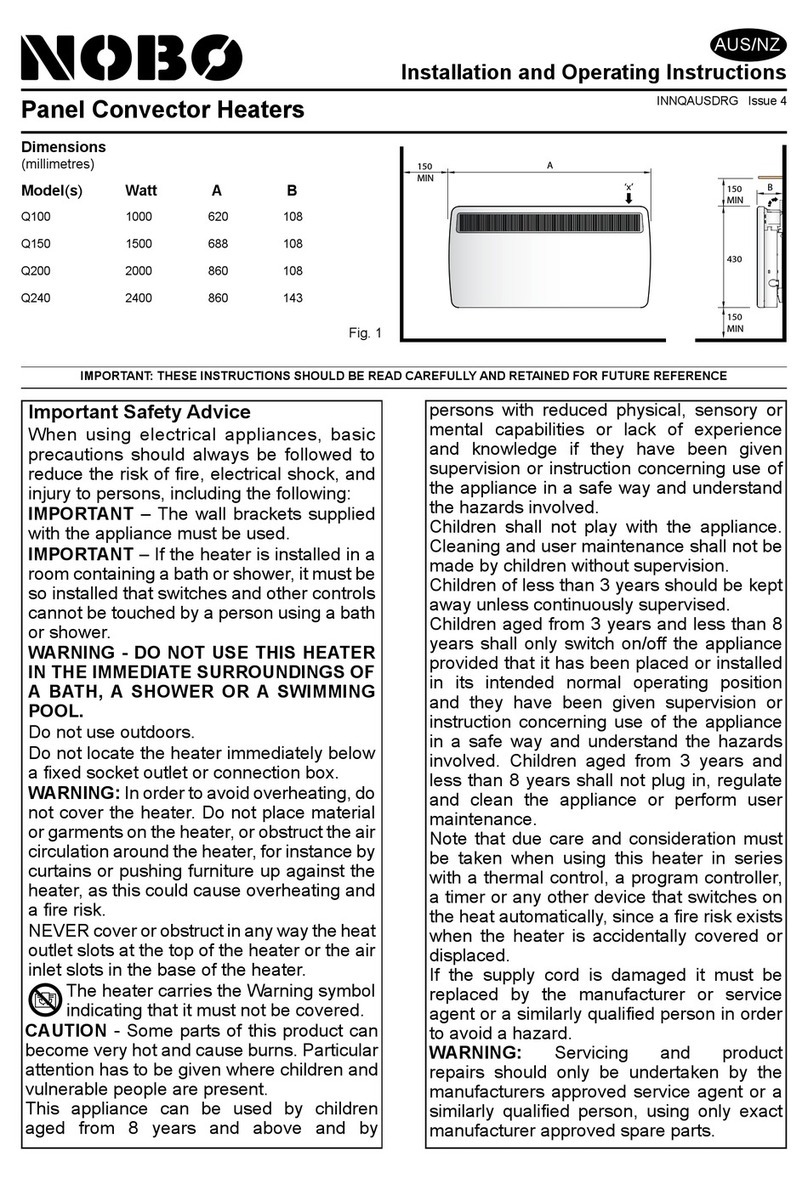 NOBOCOOL Q100 User manual