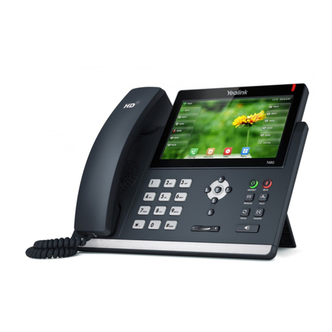 Yealink Yealink SIP-T48G Administrator's guide