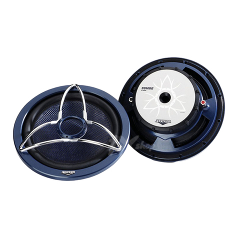 Kicker SSMB6 User manual