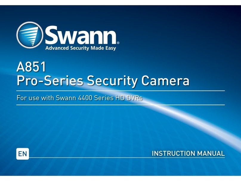 Swann A851 Pro-Series instruction manual