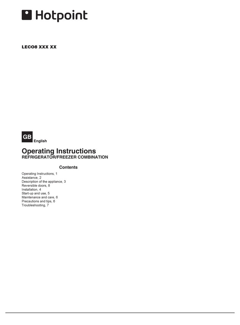 Hotpoint LECO8 User manual