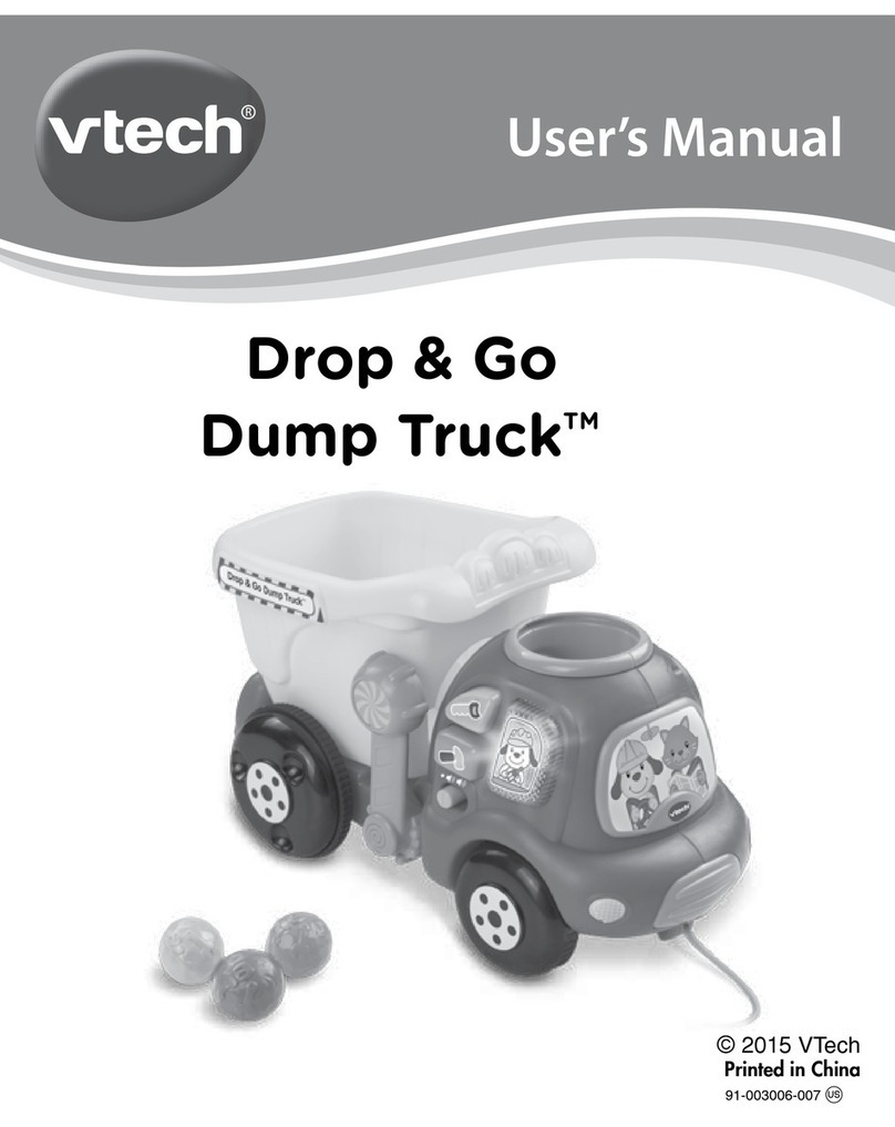 V-tech Drop & Go Dump Truck User manual