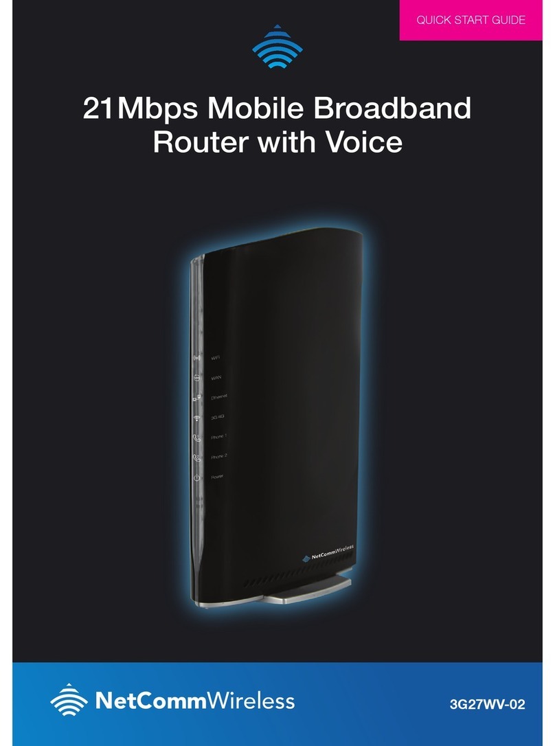 NetComm 3G27WV-02 User manual
