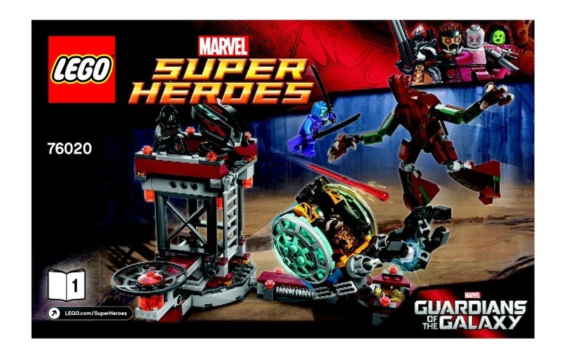 LEGO 76020 Super Heroes User manual