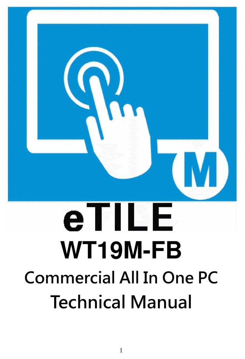 AOpen eTILE WT19M-FB User manual
