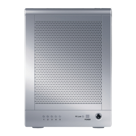 Sans Digital TOWERRAID TR5UT+(B) Detailed user's manual Sans Digital TOWERRAID TR5UT+(B) Detailed user's manual