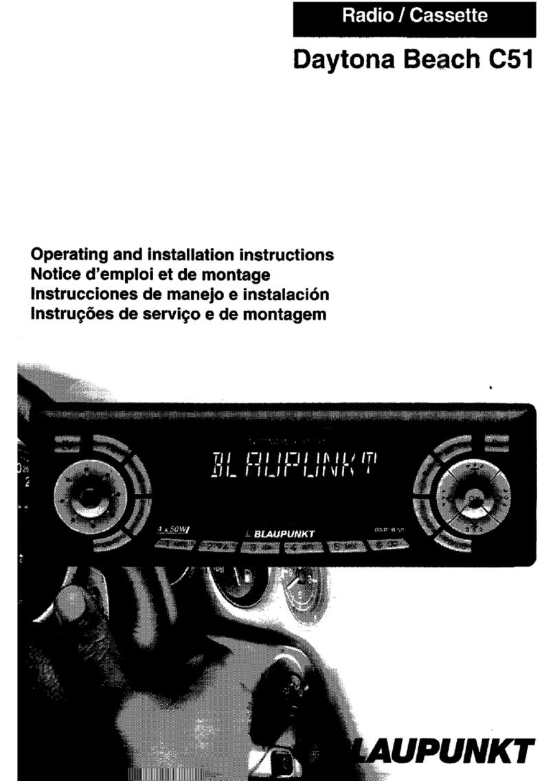 Blaupunkt Daytona Beach C51 User manual