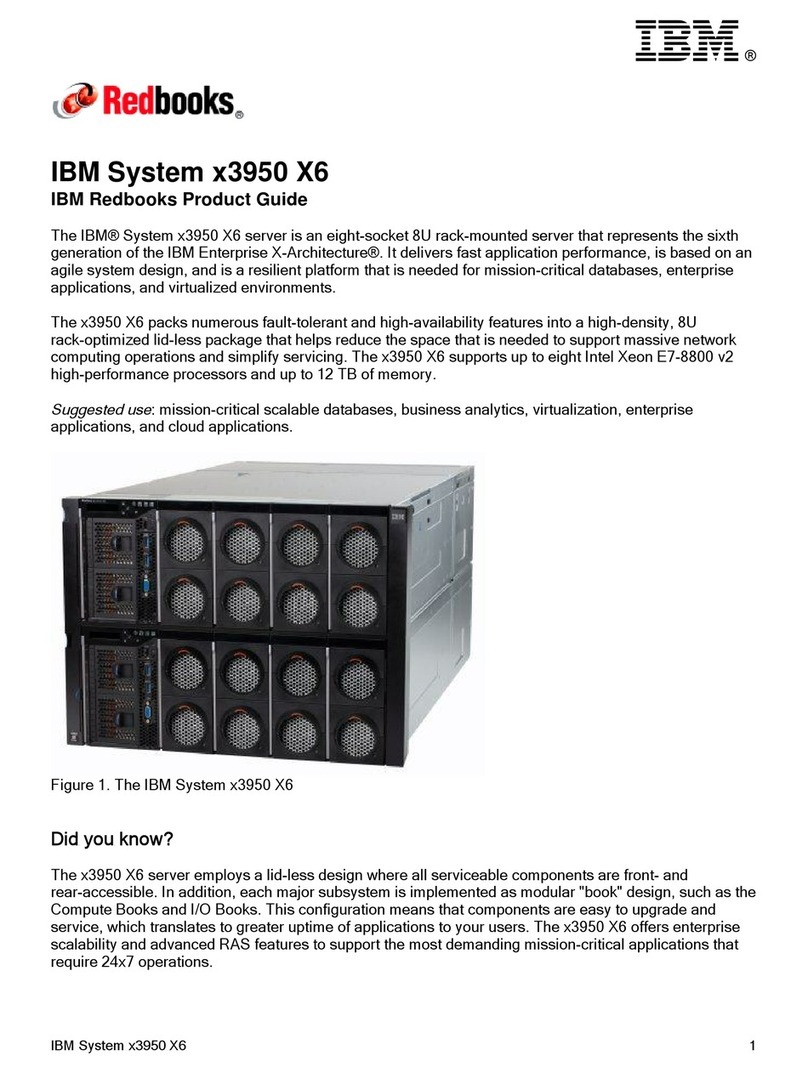 IBM System x3950 X6 User manual