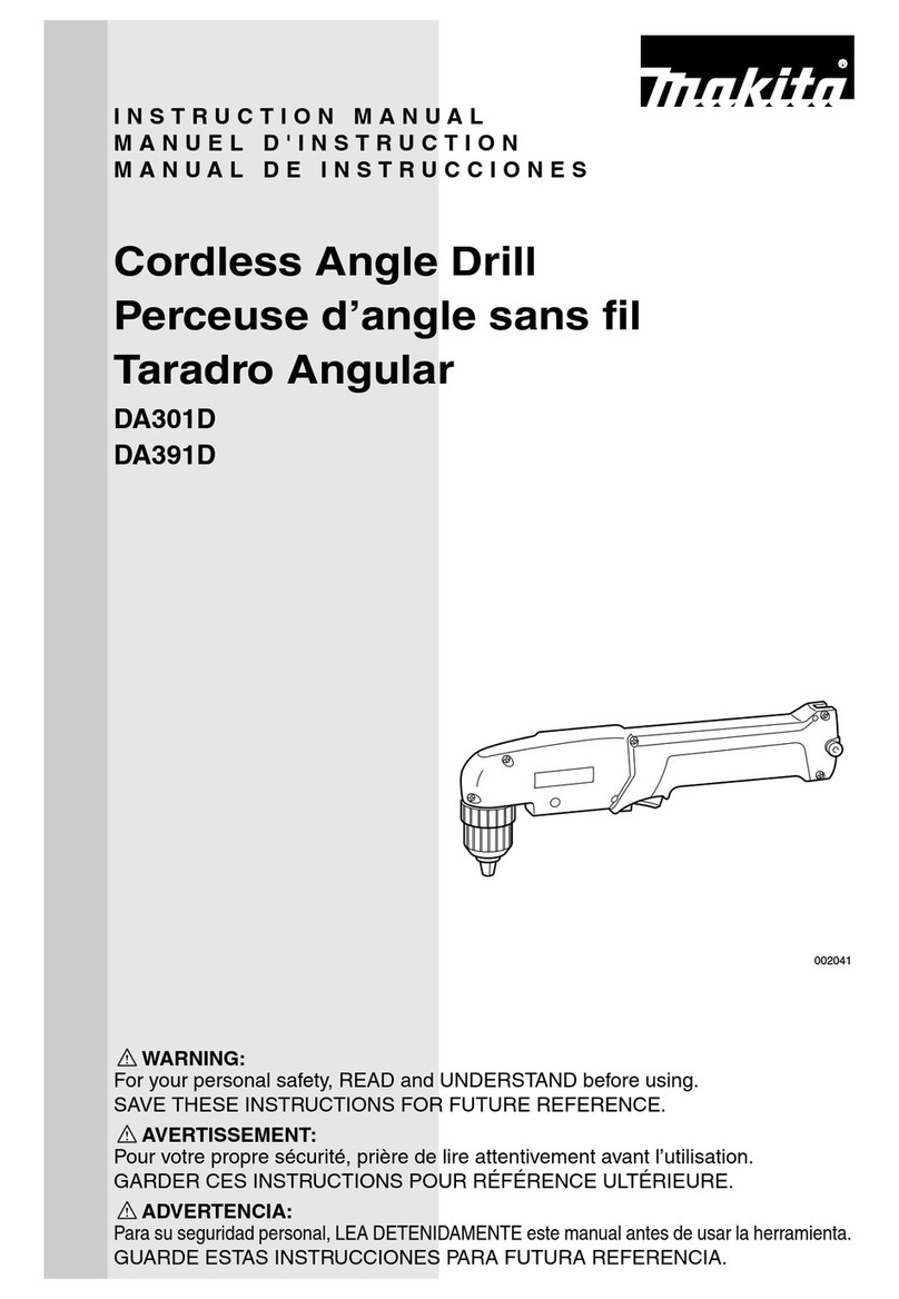 Makita DA301D User manual