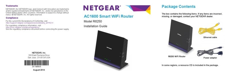 NETGEAR R6250 User manual